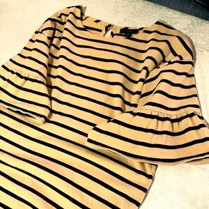 J.Crew Striped Cotton Top